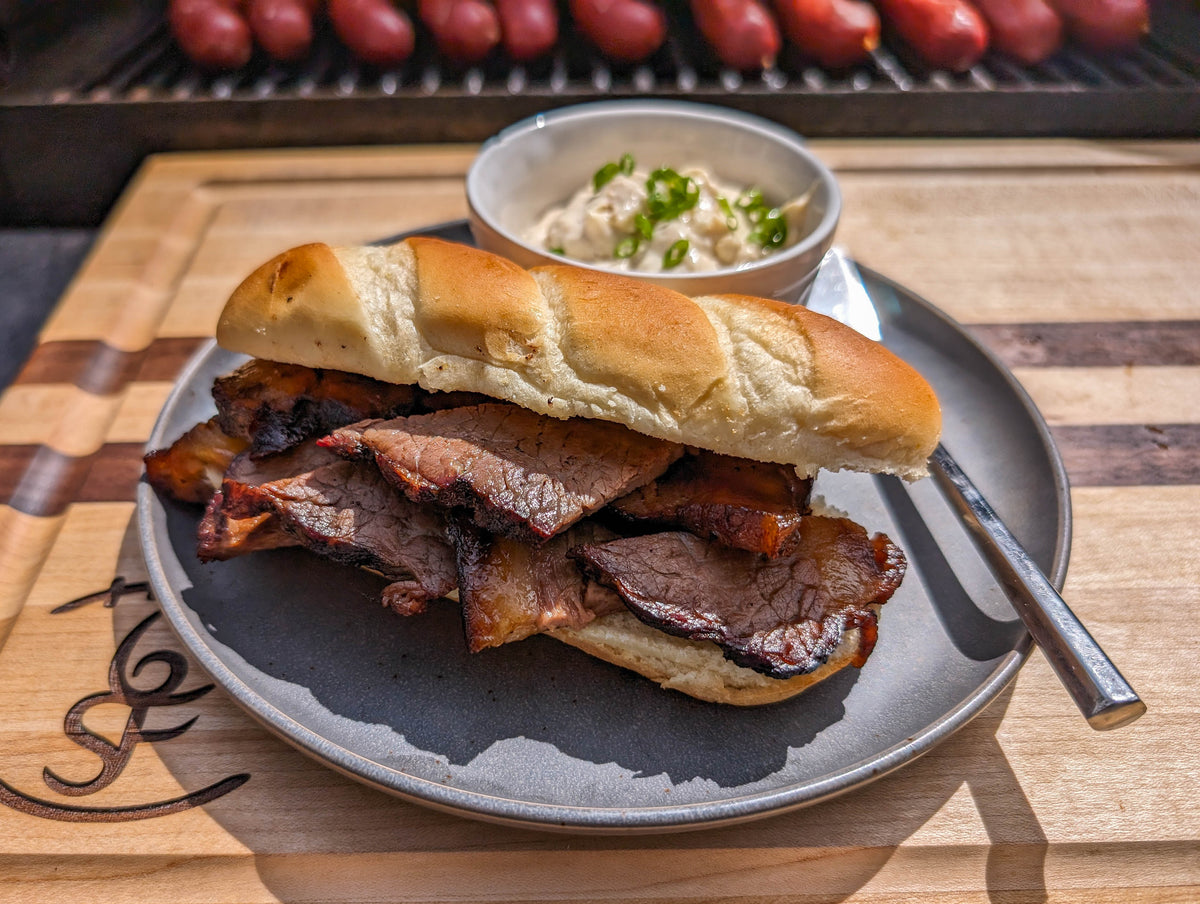Smoked &amp; Sliced Beef Brisket (Premium Angus)